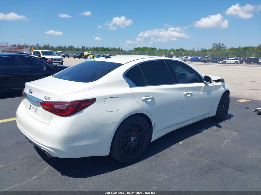 2018 INFINITI Q50 3.0T LUXE - JN1EV7AP3JM357441