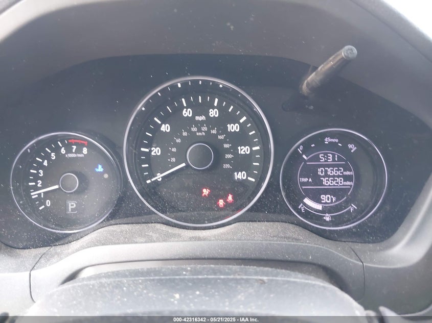 2019 HONDA HR-V VIN: 3CZRU5H15KG705987