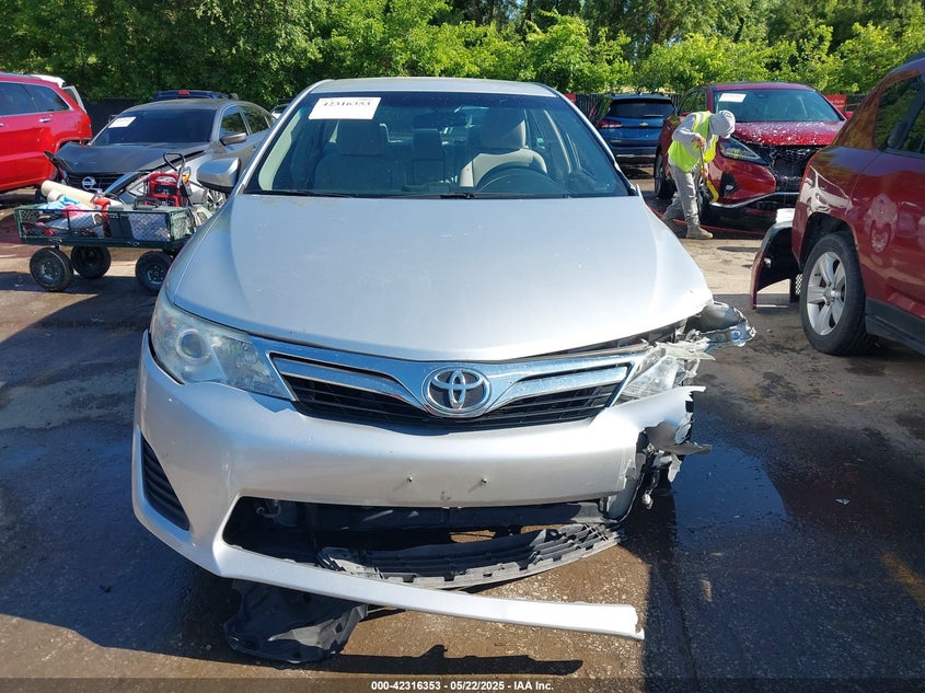 2012 TOYOTA CAMRY VIN: 4T4BF1FK5CR168396