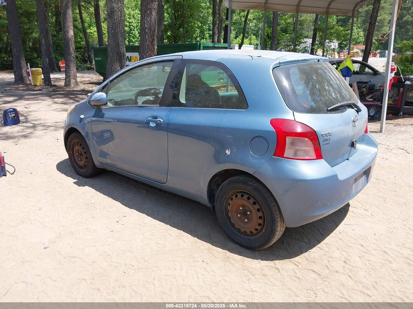 2008 TOYOTA YARIS VIN: JTDJT903885205316