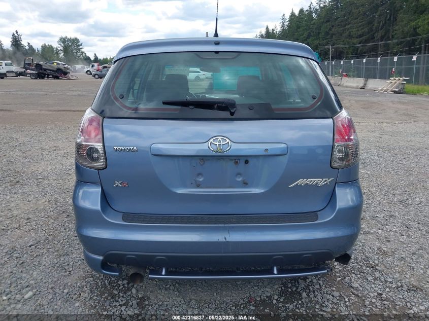 2005 Toyota Matrix Xr VIN: 2T1KR32E25C398141 Lot: 42316837