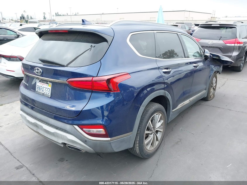 2020 HYUNDAI SANTA FE VIN: 5NMS53AD4LH151800