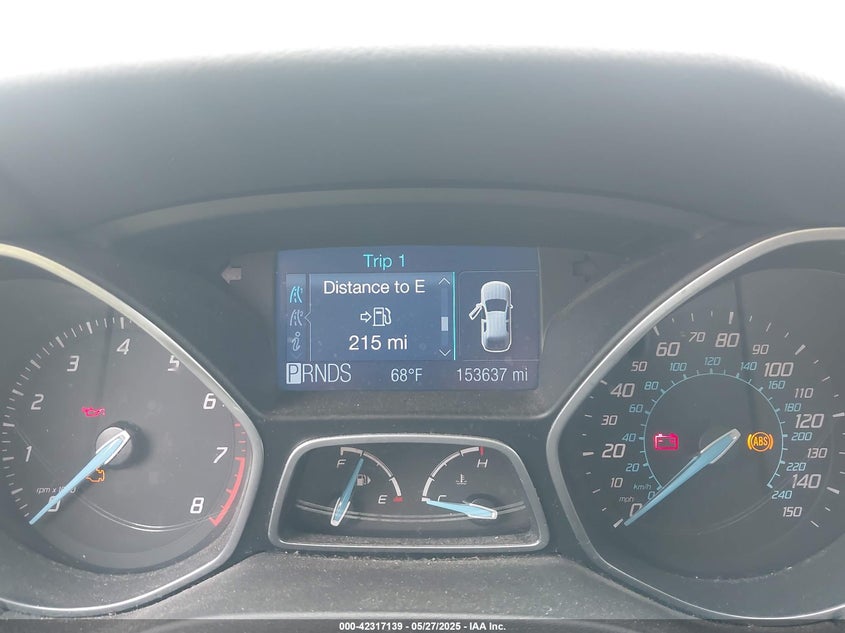 2012 FORD FOCUS VIN: 1FAHP3F24CL194324