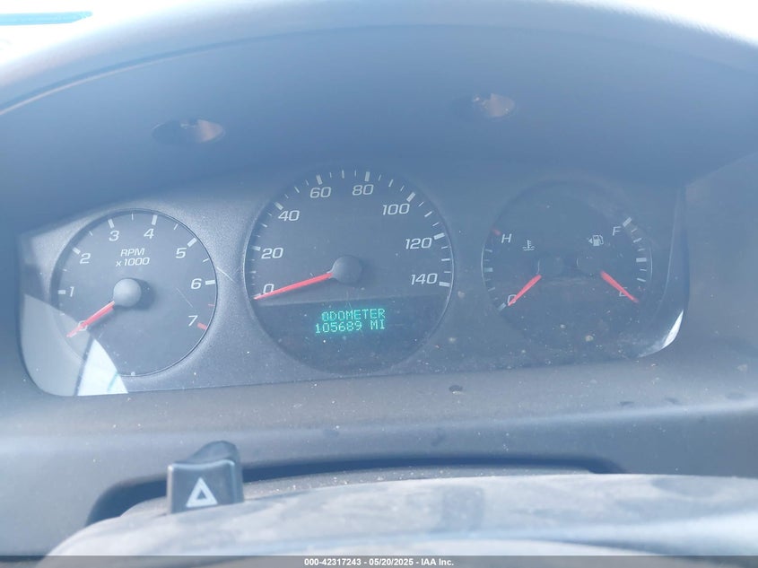 2012 CHEVROLET IMPALA VIN: 2G1WF5E31C1282093