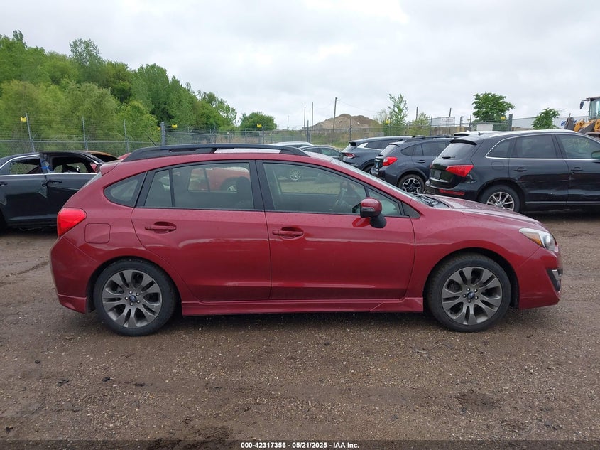 2015 SUBARU IMPREZA 2.0I SPORT PREMIUM - JF1GPAU69F8318908