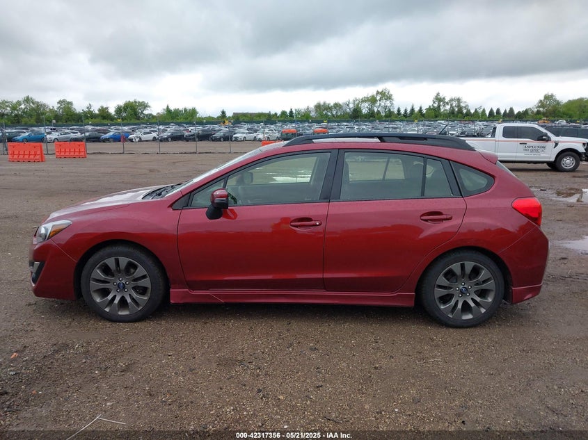 2015 SUBARU IMPREZA 2.0I SPORT PREMIUM - JF1GPAU69F8318908