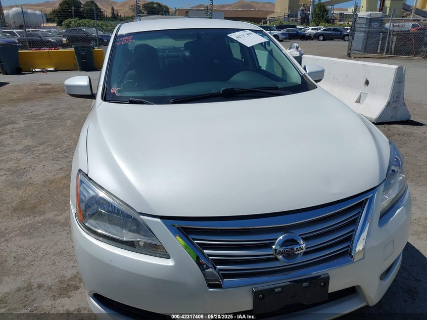 2014 NISSAN SENTRA VIN: 3N1AB7AP0EL663598