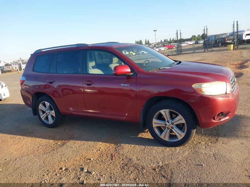 2008 TOYOTA HIGHLANDER VIN: JTEDS43A082039027