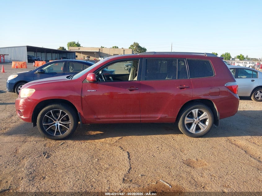 2008 TOYOTA HIGHLANDER VIN: JTEDS43A082039027