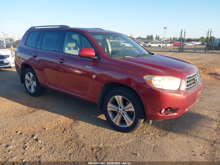 2008 TOYOTA HIGHLANDER VIN: JTEDS43A082039027