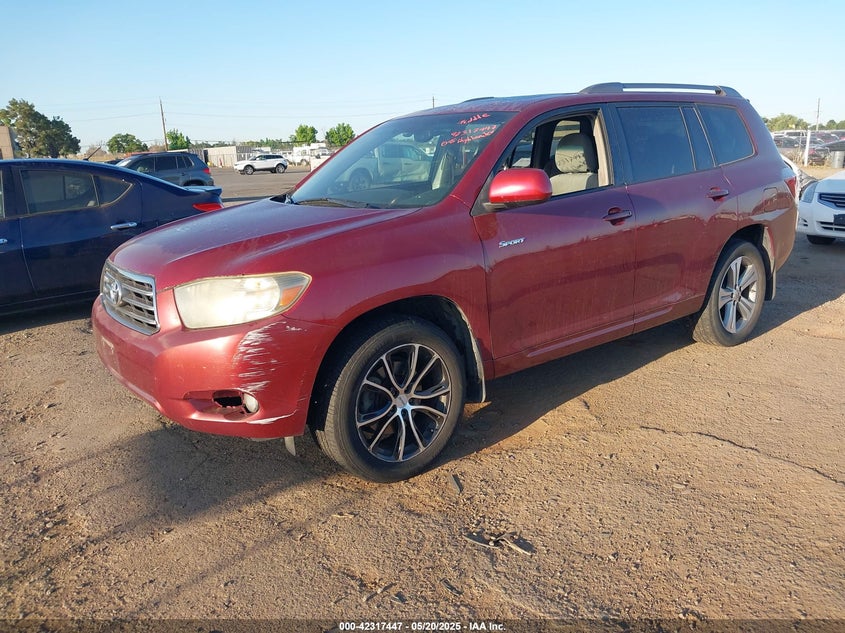 2008 TOYOTA HIGHLANDER VIN: JTEDS43A082039027