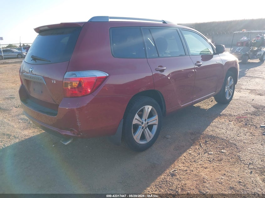 2008 TOYOTA HIGHLANDER VIN: JTEDS43A082039027