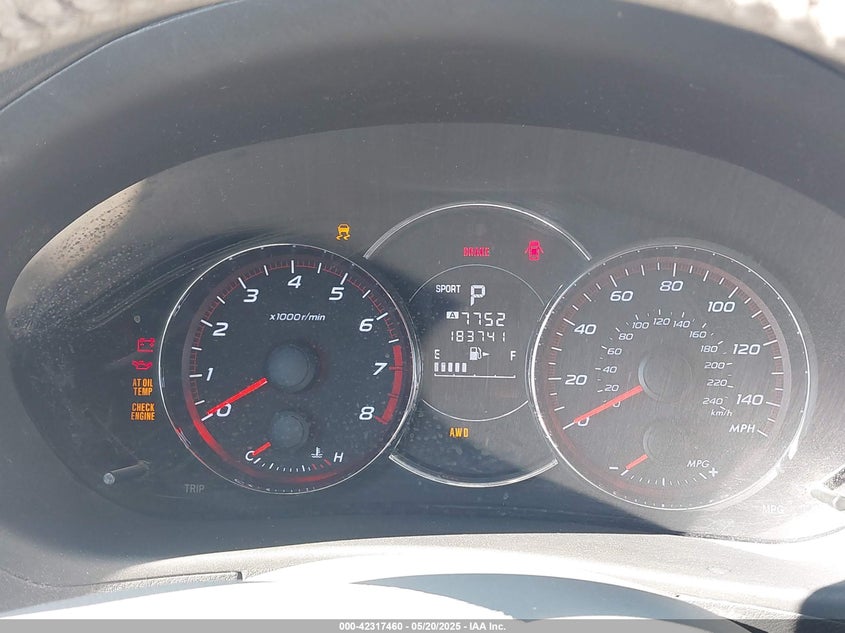 2011 SUBARU FORESTER VIN: JF2SHGGCXBH730319