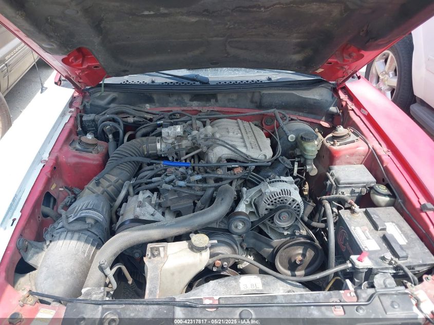 1998 Ford Mustang VIN: 1FAFP4448WF137869 Lot: 42317817