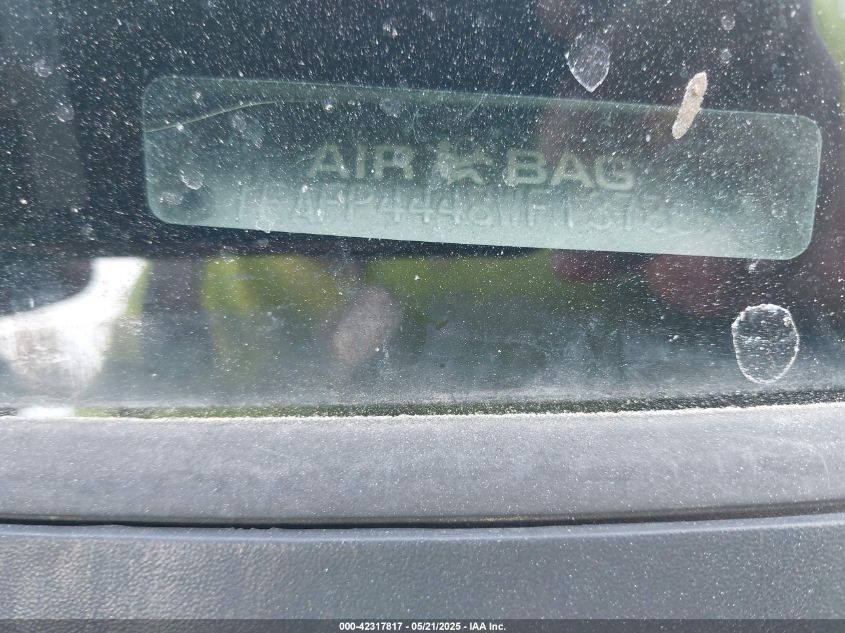 1998 Ford Mustang VIN: 1FAFP4448WF137869 Lot: 42317817