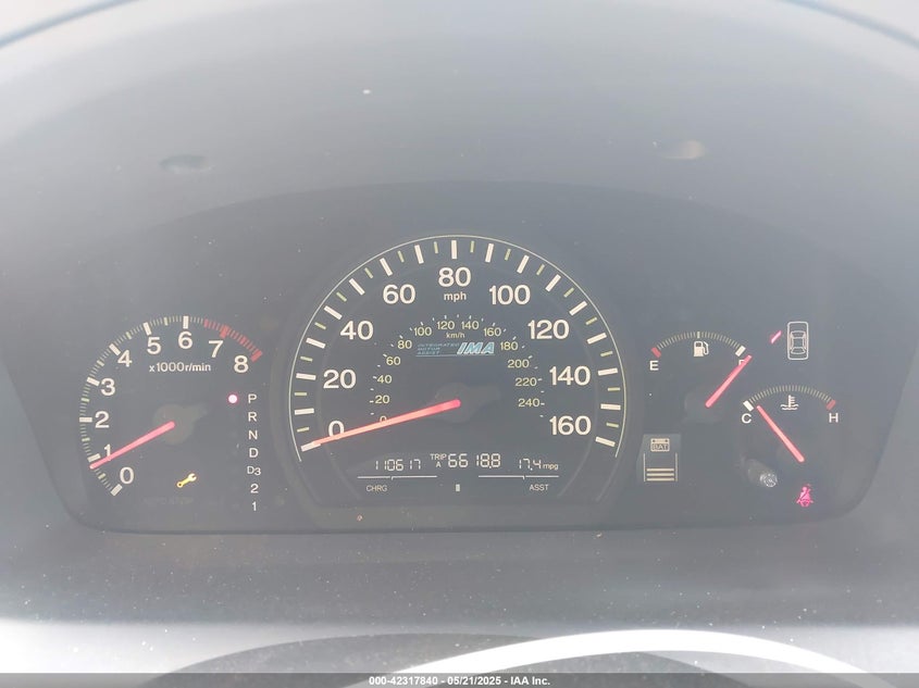 2006 HONDA ACCORD HYBRID VIN: JHMCN36496C001034