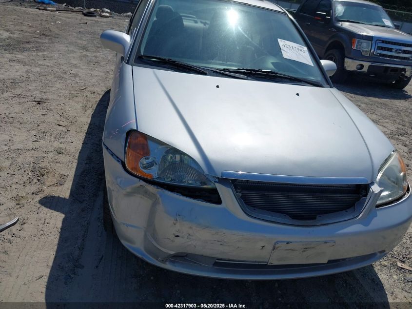 2003 Honda Civic Ex VIN: 2HGES26763H590304 Lot: 42317903