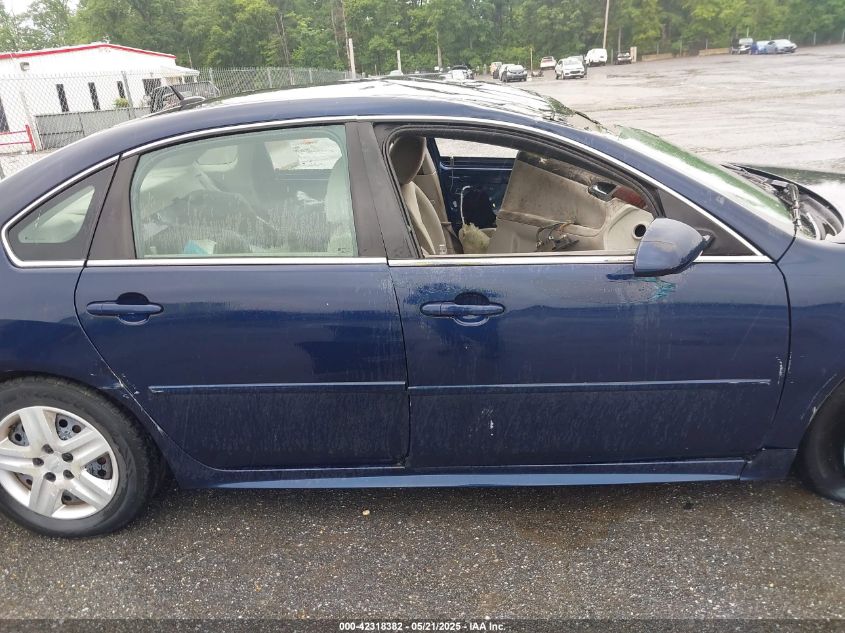 2011 Chevrolet Impala Ls VIN: 2G1WF5EK9B114160 Lot: 42318382