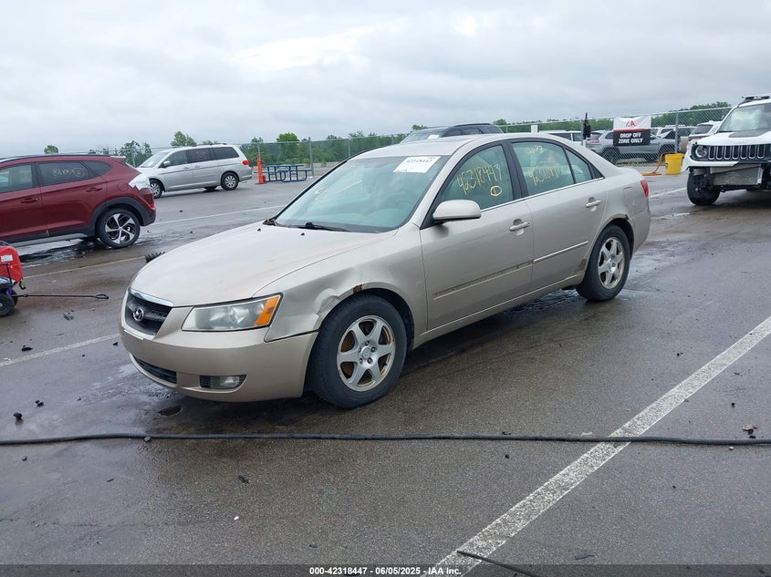 2006 HYUNDAI SONATA VIN: 5NPEU46F36H144201