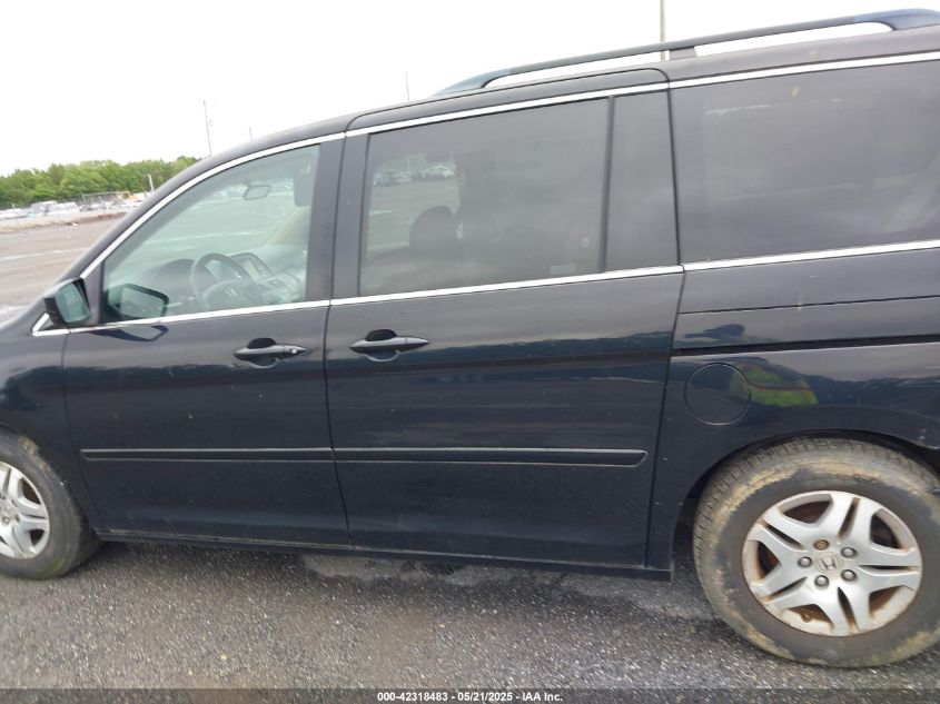 2007 Honda Odyssey Ex-L VIN: 5FNRL38777B05585 Lot: 42318483