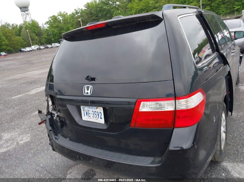 2007 Honda Odyssey Ex-L VIN: 5FNRL38777B05585 Lot: 42318483