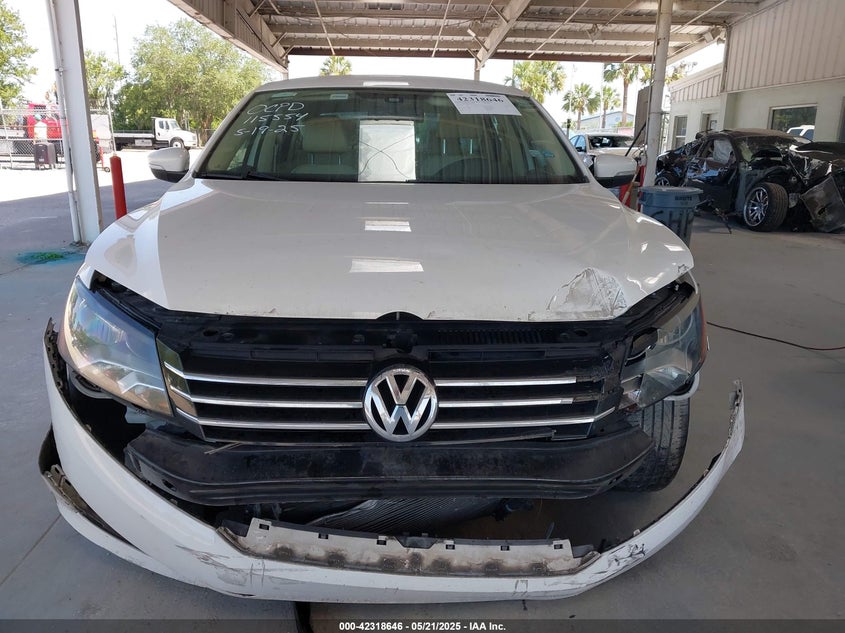 2013 VOLKSWAGEN PASSAT 2.5L SE - 1VWBP7A39DC114411