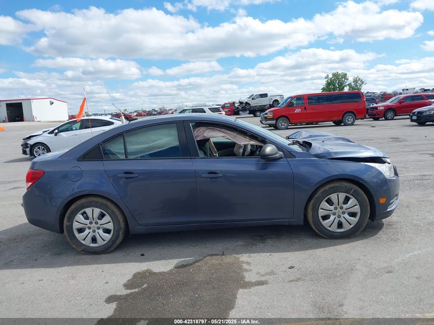 2014 CHEVROLET CRUZE LS MANUAL - 1G1PB5SH9E7216607