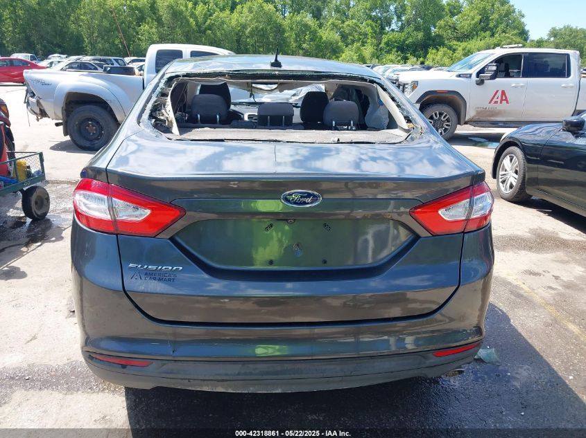 2016 Ford Fusion S VIN: 3FA6P0G7XGR357534 Lot: 42318861