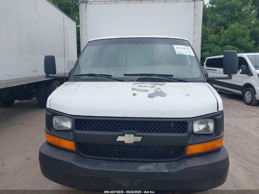 2009 Chevrolet Express Cutaway Work Van VIN: 1GBJG31K491172450 Lot: 42351819