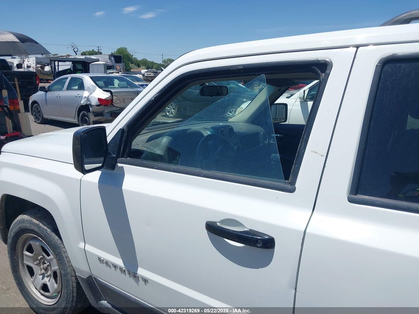 2015 JEEP PATRIOT SPORT - 1C4NJPBA9FD409746