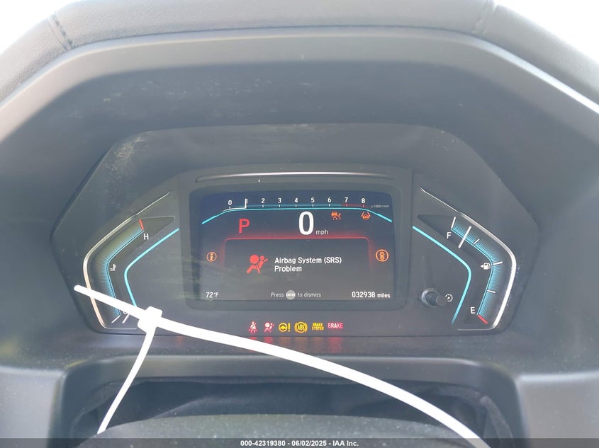 2022 HONDA ODYSSEY(VIN: 5FNRL6H79NB008786