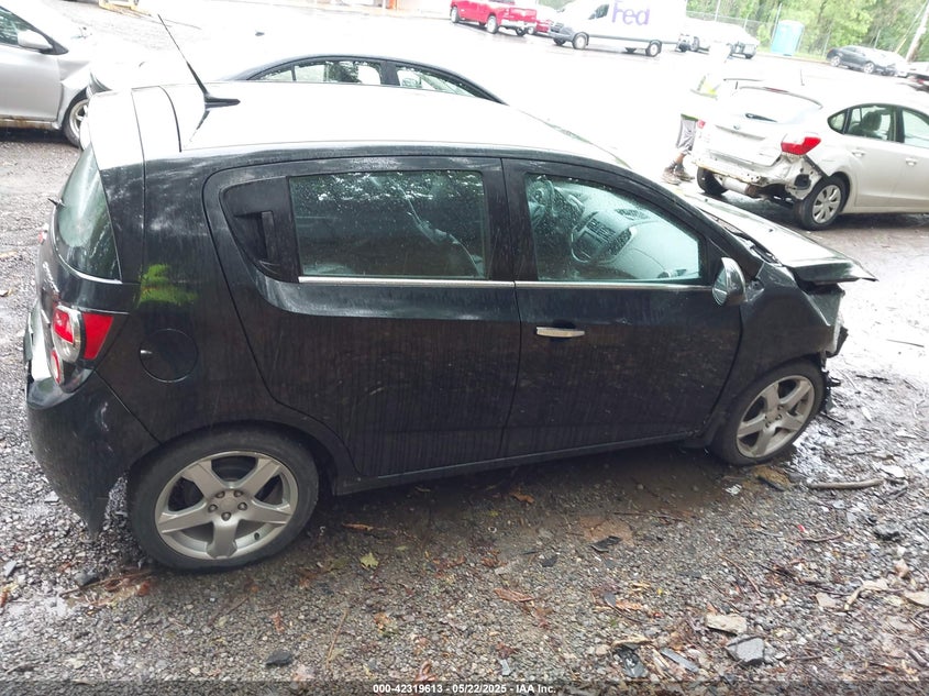 2013 CHEVROLET SONIC LTZ MANUAL - 1G1JF6SB1D4124919