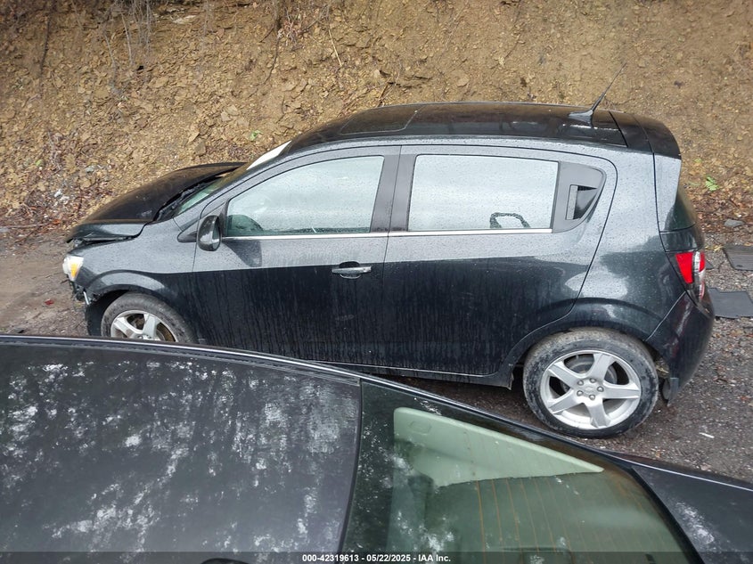 2013 CHEVROLET SONIC LTZ MANUAL - 1G1JF6SB1D4124919