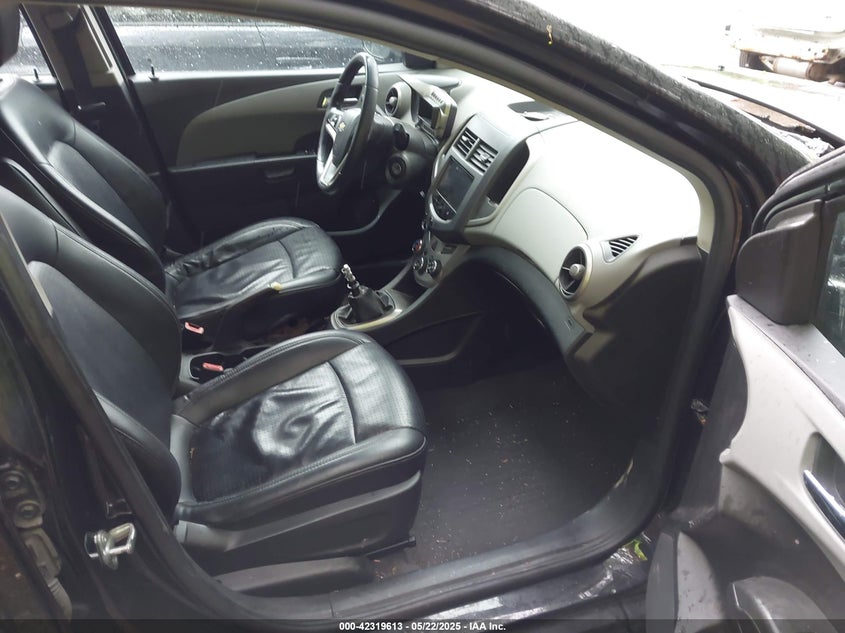 2013 CHEVROLET SONIC LTZ MANUAL - 1G1JF6SB1D4124919