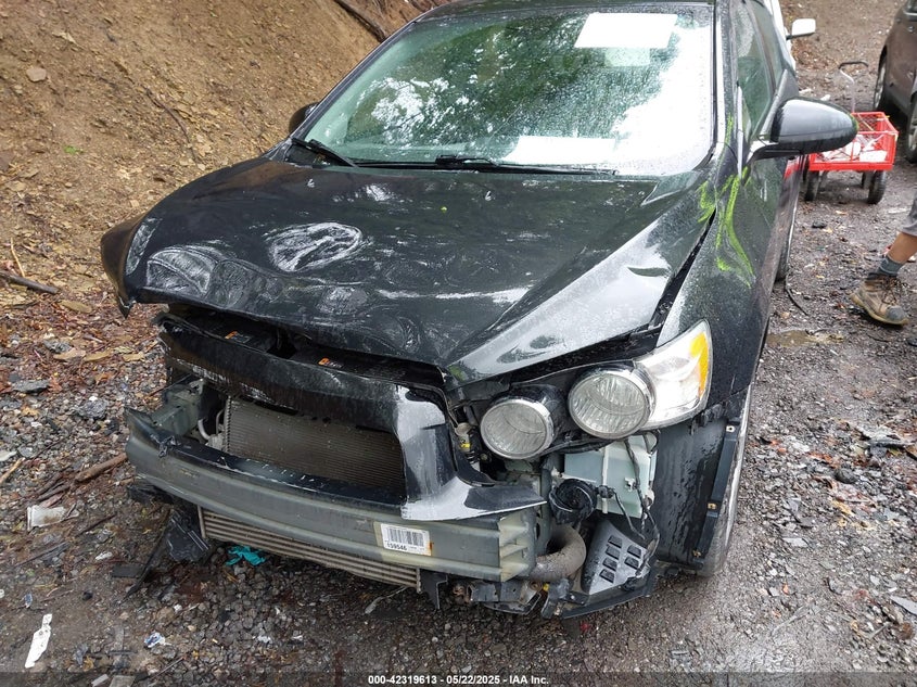 2013 CHEVROLET SONIC LTZ MANUAL - 1G1JF6SB1D4124919