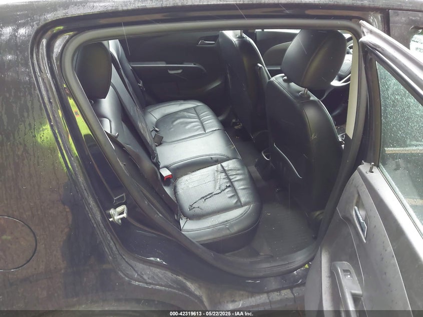 2013 CHEVROLET SONIC LTZ MANUAL - 1G1JF6SB1D4124919