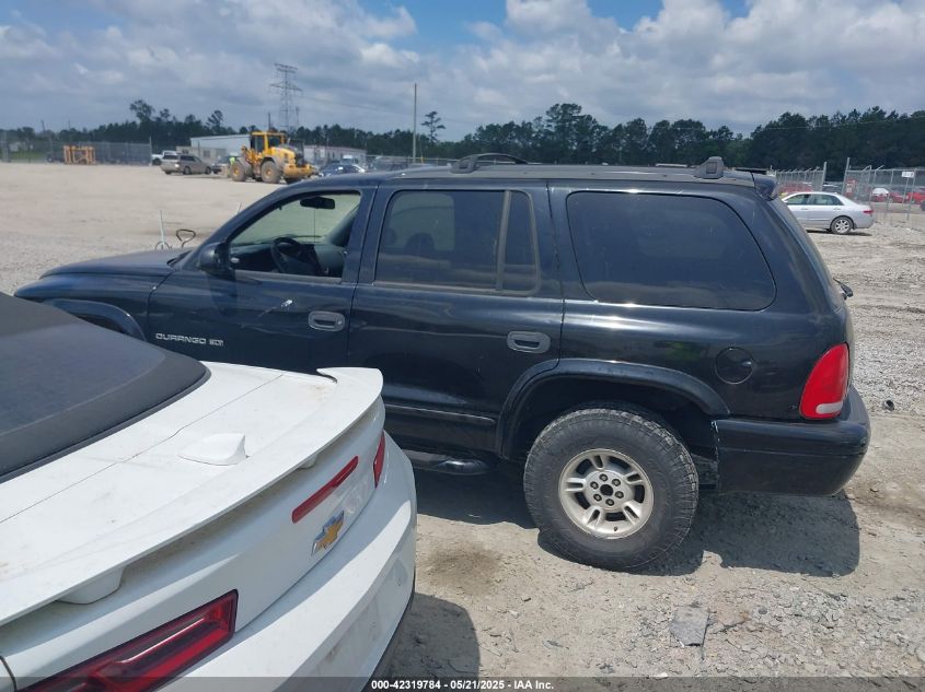 1998 Dodge Durango VIN: 1B4H028Y1WF197542 Lot: 42319784