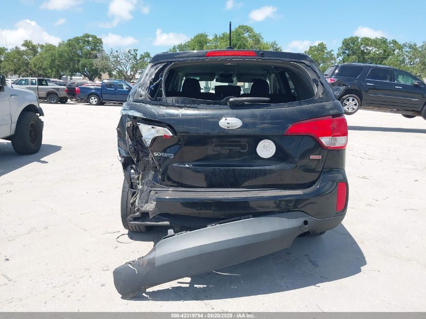 2014 Kia Sorento Lx VIN: 5XYKT3A61EG535893 Lot: 42319794