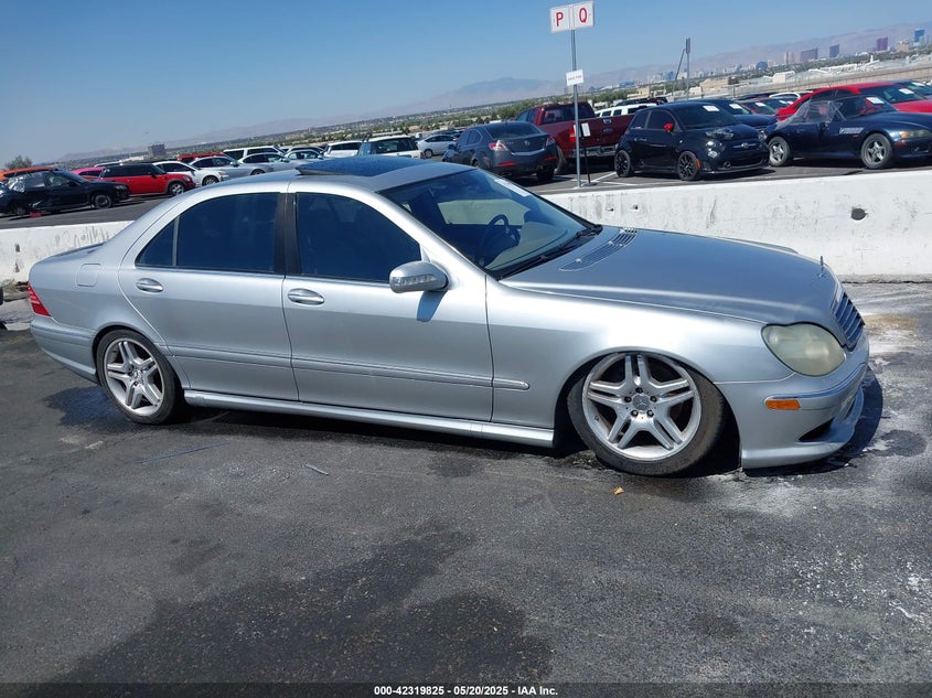 2006 MERCEDES-BENZ S 500 VIN: WDBNG75J96A474316