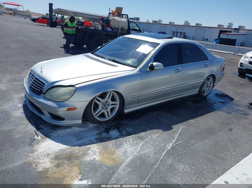 2006 MERCEDES-BENZ S 500 VIN: WDBNG75J96A474316