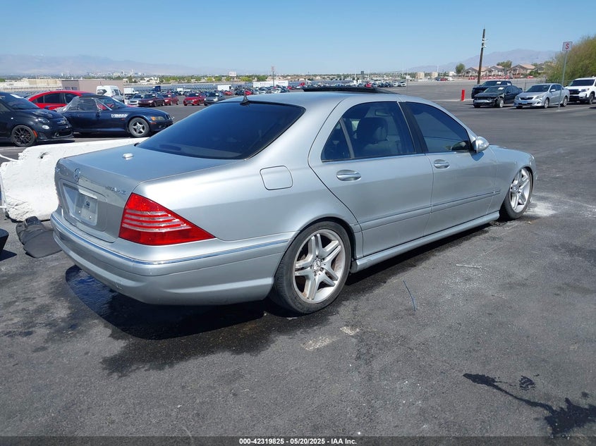 2006 MERCEDES-BENZ S 500 VIN: WDBNG75J96A474316