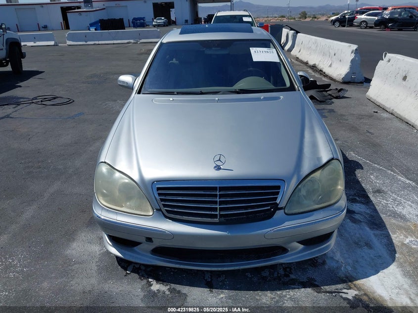 2006 MERCEDES-BENZ S 500 VIN: WDBNG75J96A474316
