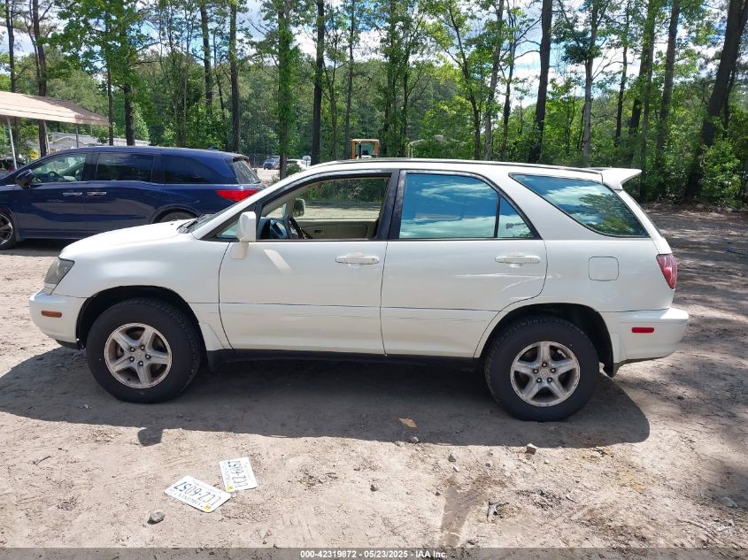 2000 Lexus Rx 300 VIN: JT6HF10U7Y0117765 Lot: 42319872