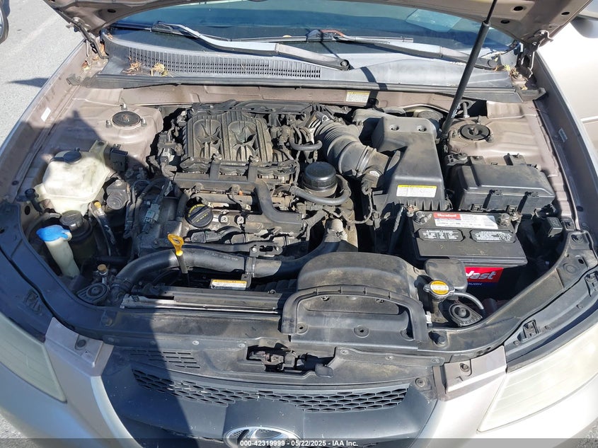 2008 HYUNDAI SONATA VIN: 5NPET46F98H358714