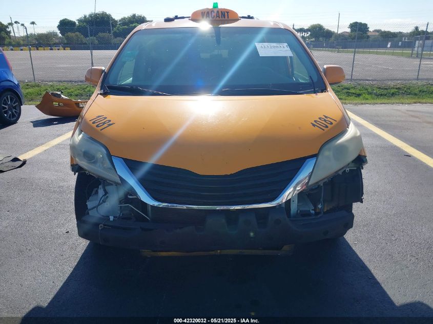 2012 Toyota Sienna Le V6 8 Passenger VIN: 5TDKK3DC6CS204473 Lot: 42320032