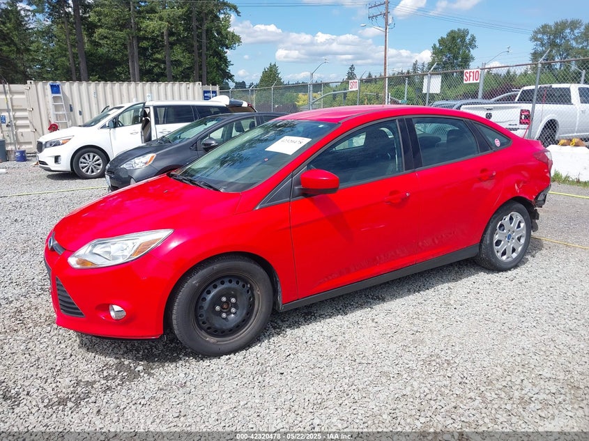 Vin: 1fahp3f23cl196937, lot: 42812699, ford focus se 20122