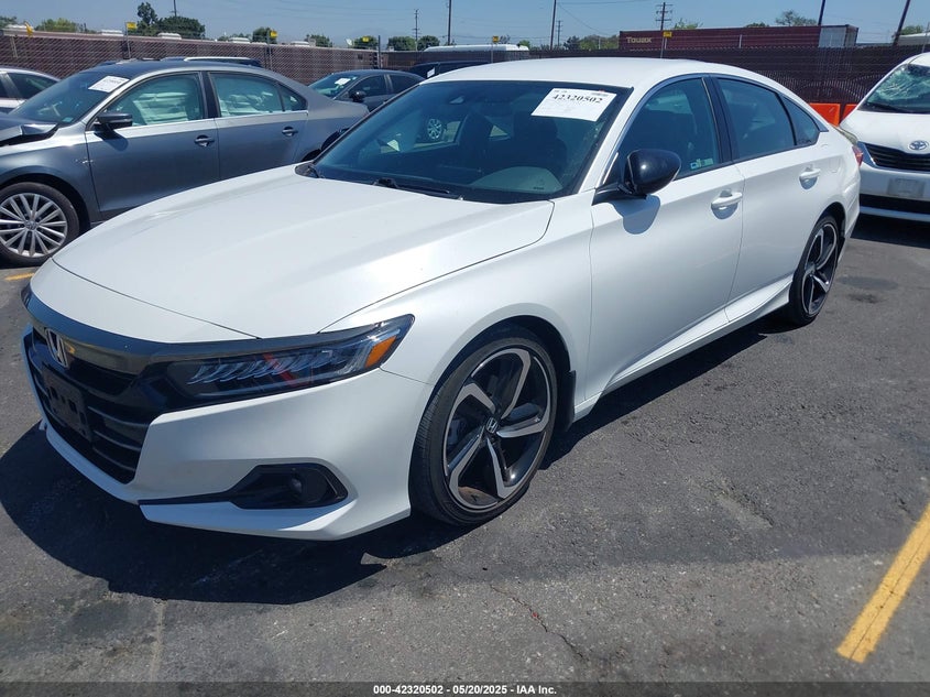 2022 HONDA ACCORD VIN: 1HGCV1F36NA095141