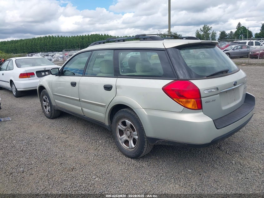 2007 SUBARU OUTBACK VIN: 4S4BP61C276316745
