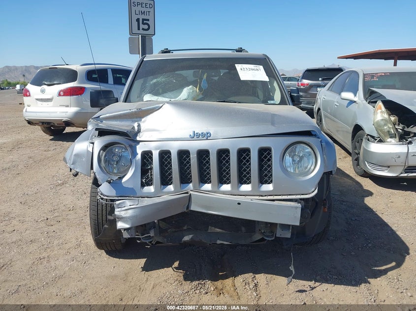 2016 JEEP PATRIOT VIN: 1C4NJPFA5GD600883