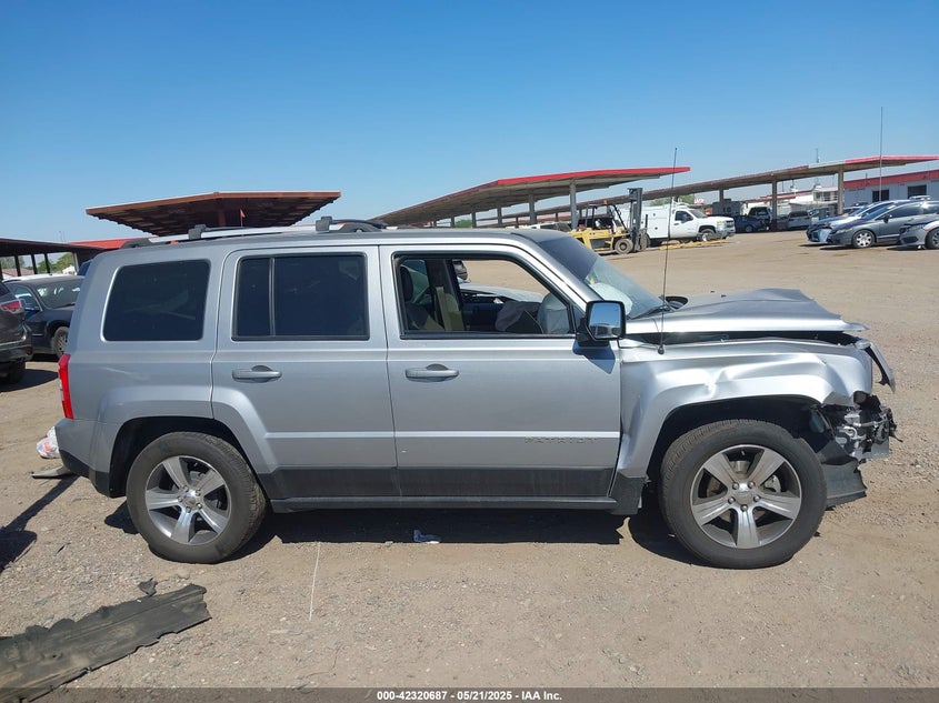 2016 JEEP PATRIOT VIN: 1C4NJPFA5GD600883